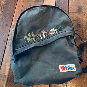 **SOLD** OOAK one of a kind hand embroidered Vardag 16 Fjallraven Backpack